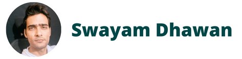 Swayam Dhawan Website Signature
